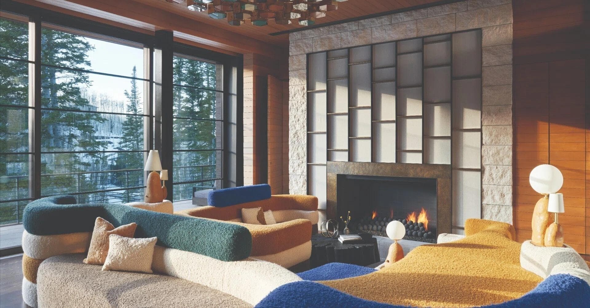 「CLB Architect」と「The Iluminus Group」が手がけた、ユタ州パークシティの邸宅