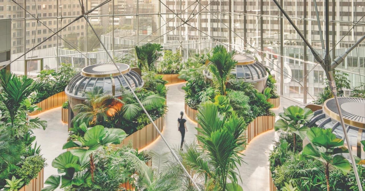 lush with cash | シンガポールの豊かさを映す、緑に包まれた富の空間