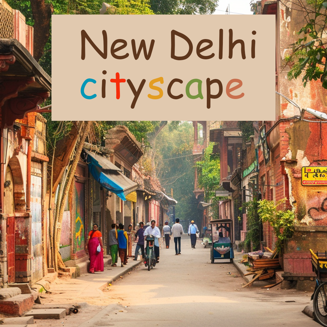 New Delhi cityscape